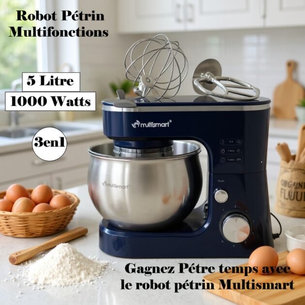 Pétrin MultiSmart 5L 1000W