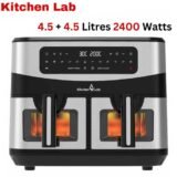 AIR FRYER KITCHEN LAB DOUBLE PANIER 9L